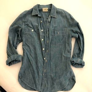 J Crew Oversized Jean Top